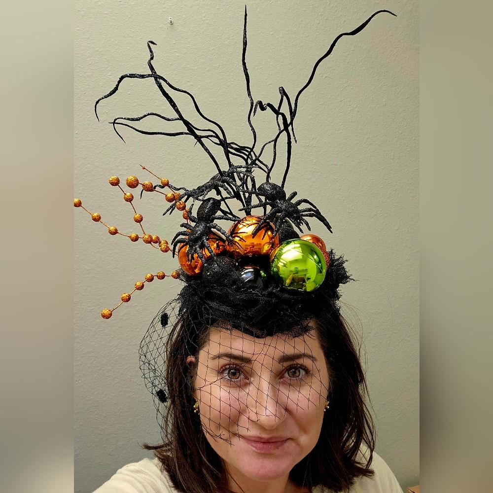 Halloween Costume Headpiece| one of a kind & handmade 🎃 - Picture 4 of 7